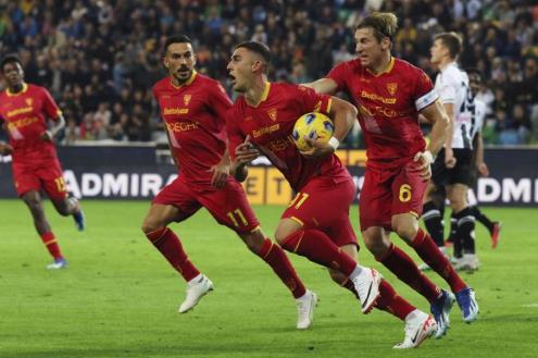 ليتشي يفرض التعادل على أودينيزي وسقوط فيورنتينا أمام إمبولي في الدوري الإيطالي